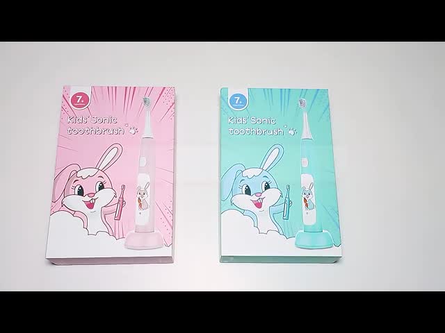 柔らかいブラシ 可愛いアニメ 電気歯ブラシ IPX7 女の子 子供 ジュニア 電気歯ブラシ
