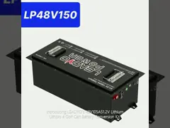 48V 105Ah 51.2V LiFePO4 Golfkarrenbatteriekonvertierungsgerät