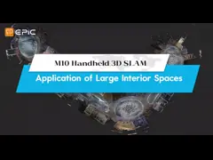 Building Measurment with EPiC LiDAR M10-Shopping Mall Scanning