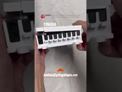 8 Port Fiber Optic Termination Box / FTTH Mini Splitter Box Wall Mounting On Floor Cabinet