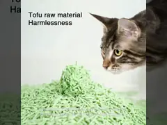 OEM Factory Easy Scoop Green Tea Cat Litter High Absorption Safe for Pets