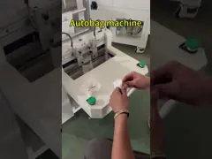 Semi Automatic Table Top Premade Bag Autobagger Machine For Accessories