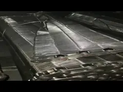 Выпуклая поверхностная конвейерная лента 5mm до 20mm сетки нержавеющей стали