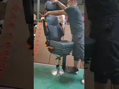 Multi-Function Workboat Pilot Seat Marine Helm Chair