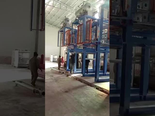 半自動EPSホワイト・ロスト・フーム鋳造機
