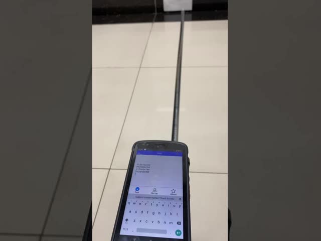 V9000P JZIOT 5.5 polegadas Android 9.0 Terminal portátil 1D 2D Scanner PDA com Scanner