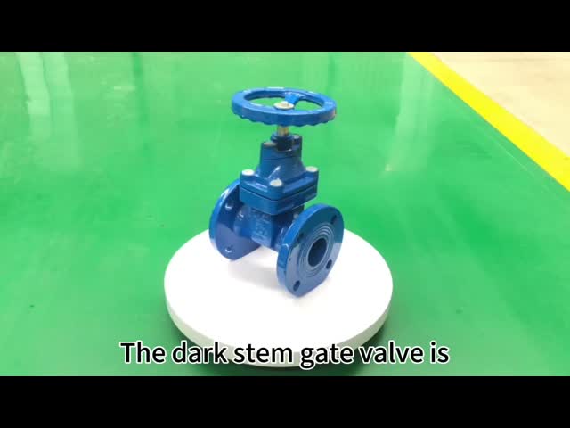 BS 4504 Ductile Iron PN10 PN16 DN100 50mm Non Rising Stem Gate Valve NRS Gate Valve For Water