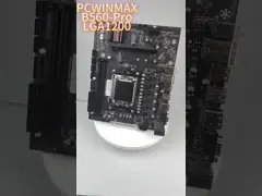 PCWINMAX B560-Pro DDR4 LGA1200 Desktop Micro ATX Motherboard Support 11th 10th Gen