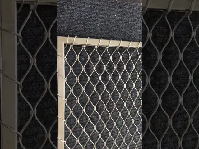 Stainless Steel X Tend Cable Mesh For Garden Fence And Bird Cage