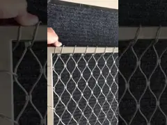 Stainless Steel X Tend Cable Mesh For Garden Fence And Bird Cage