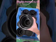 Customized Color Titanium Components CNC Machining Deburring for Medical Applications
