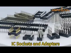 2.54MM Ic Socket Connectors Dual Row 2 X 16P Straight Pin Header Male Header