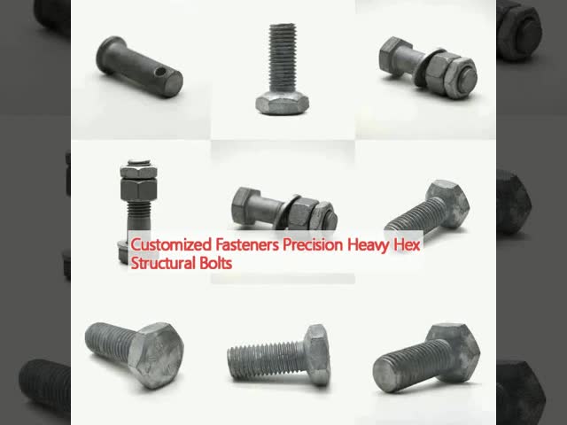 Customized Fasteners Precision Heavy Hex Structural Bolts