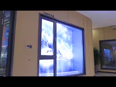 Aluminiumschienenfenster im amerikanischen Stil für Wohn- und Gewerbezwecke