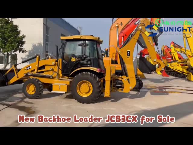 高品質の地球移動3CXバックホー掘削機