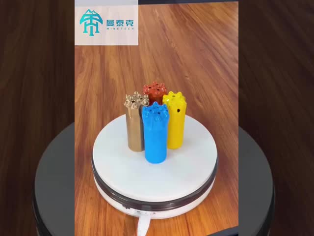 Spherical Button Shape Thread Button Bit For Underground Mining