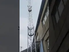 30m telescopic tower portable cell tower 100ft steel tower mobile tower