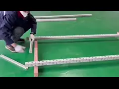 How to install a mid-duty rack ?