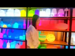 Ανανεώσιμο φως LED Cube Η τέλεια προσθήκη σε πάρτι και κλαμπ LED φωτεινή πηγή