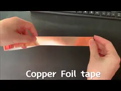 50μm thick Pure copper foil electrical shielding high quality copper foil tape