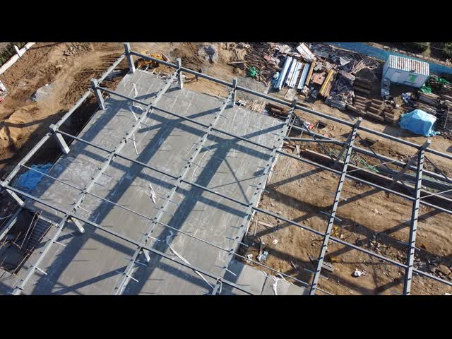 工業用建物用 熱浸した鋼筋構造