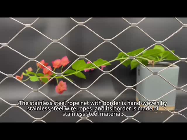 304 316L Stainless Steel  Bird Cage-Specific Cable Mesh Chew-Proof