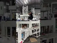 Automatic Two Color Vertical Injection Molding Machine 120T ISO Approved