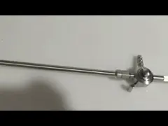 Steel Thoracotomy Instruments for Adult Thoracoscopy Sliding Suction / Irrigation Equipment