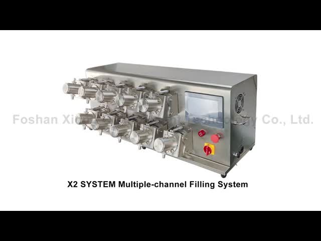 Pharmaの液体の分配の注入口のためのXQX3システム6ml陶磁器の満ちるポンプ