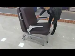 Luxurious Folding Office Hospital Home Use Rest Attendant Chair Bed Recliner