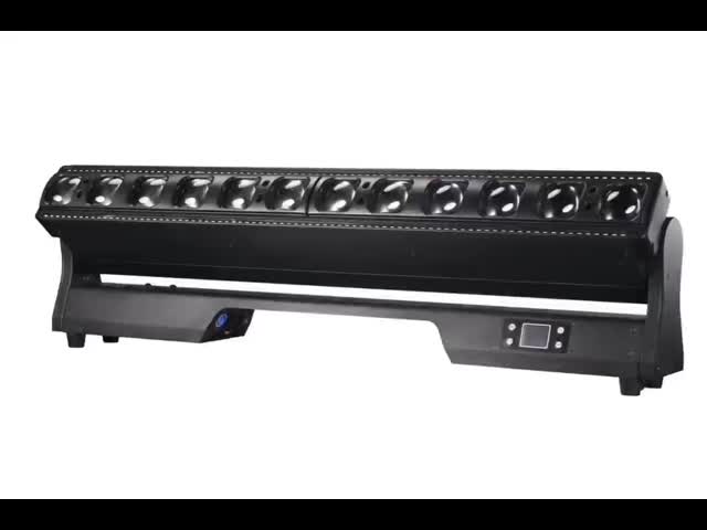 12X40W ビームウォッシュステージ 移動ヘッドライト 5050RGB-SMD144 補助ライトビーズ
