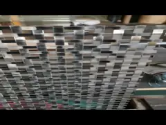 সম্মুখ সমতল তারের বোনা জাল নিম্ন স্তরের স্বচ্ছতা বড় গোপনীয়তা সুরক্ষা প্রদান করে