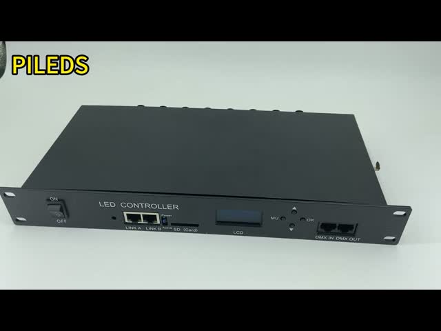 DMX/SPI DJステージライトのための8ポートXLRアートネットコントローラー 8ユニットとMADRIXSディマー互換性