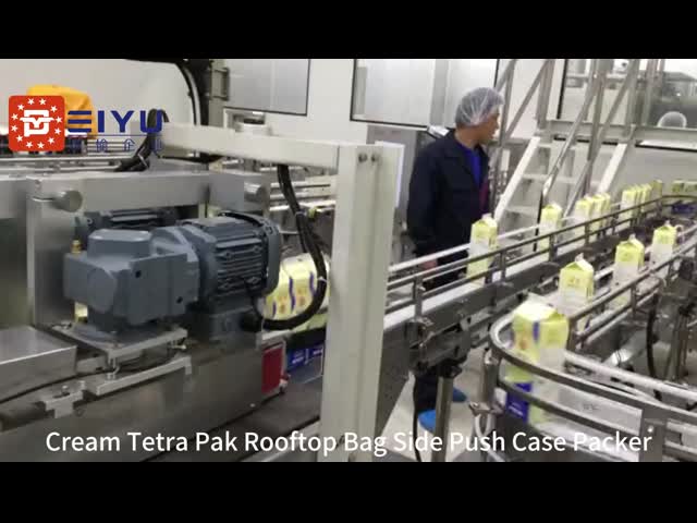 テトラ・ブリック ボトル 自動ケースパッカー パーソナル