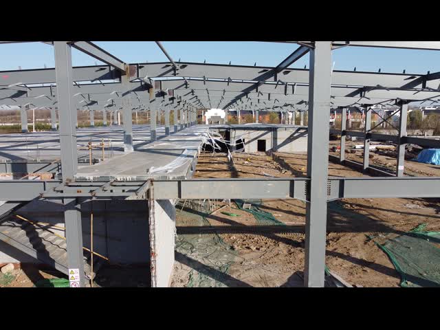 Construção de Armazém de Aço PEB com Aço Q235B Q355B