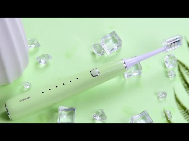 Powerful Ultrasonic Whitening Toothbrush Soft Bristle Washable For Adult