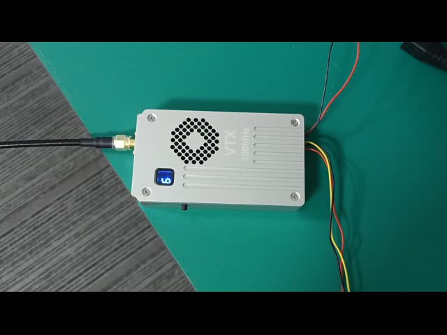 キンポック 500Mhz-600Mhz 5ワット FPV VTX 60km ドローン長距離用ビデオ送信機と受信機