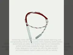 Ceramic Electrode Ignition Spark Plug Wire and Grounding Wire for Wall-Mounted Boilers