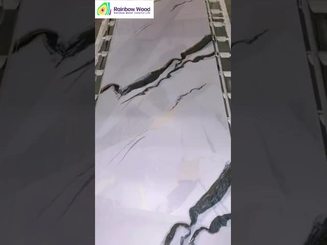 PVC de alta densidade espuma 1220*2440 Folha de PVC de mármore UV Quadro UV impermeável