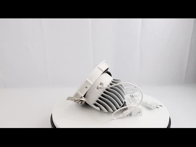 12W Gimbal Downlight 360° Ротационный светодиодный гимбал Downlight горшочные огни 4 дюйма светодиодные гимбальные осветительные решения