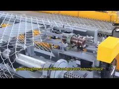 Galvanized Square Chain Link Fencing Mesh 0.5m-4m Free Samples Available