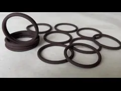 Resistensi suhu Minyak tahan haus Custom Rintasan karet tahan panas O