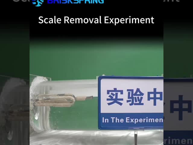 物理的スケール除去技術を採用した、家庭用無塩水スケール除去剤
