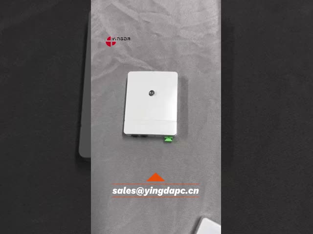 SC Fibra Optica Rosette For Fiber de 2 núcleos ao fixado na parede interno da casa com gaveta