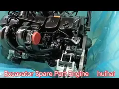 Construction Machinery Parts Original Diesel Engine Assembly QSB5.9 47202-3005 3284906 for Cummins Excavator Engine QSB5.9 video