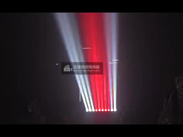 ステージ照明 高電力 10X40W LED ビーム 2 度 ビーム アングルと 0-230 度 傾き制御