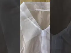 Sky Blue Lab Coats for Adults PPE Spp SMS 45GSM Splash-Proof Painting with Mao Collar