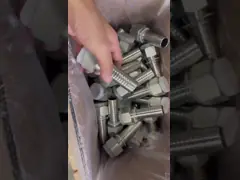 มาตรฐาน สแตนเลสคาร์บอน ไฮดรอลิก Hose Fittings สําหรับขนาดที่แตกต่างกัน นิ้วและ 6 มิลลิเมตร ท่อน้ํามันขนาดใหญ่ Joint Steel Brake Line Adapters MOQ คือ 1 ชิ้น