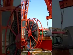 Retractable Electric Cable Reel Drum for Stripping Wire Harness