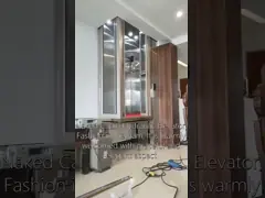 Swift And Spacious 0.25 M/S Pitless Hydraulic Elevator With 5 Stops